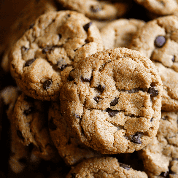 pile of chocolate chips cookies